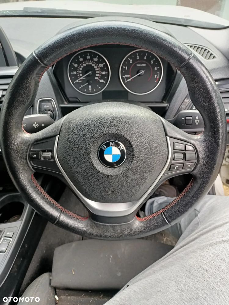 Kierownica sport Mpakiet czerwone nici BMW F20 F21 F30 F32 F34 poduszka airbag