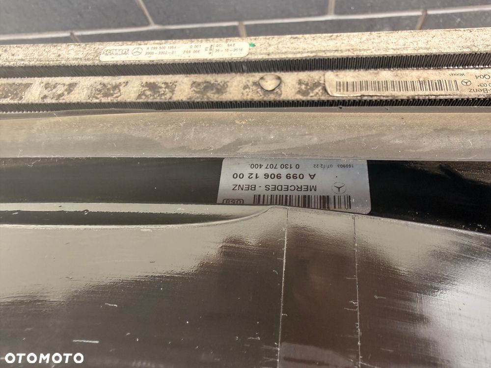 Komplet chłodnic Mercedes W205 C350e hybryda A0995002003 A0999061200 A0995001300 - 2