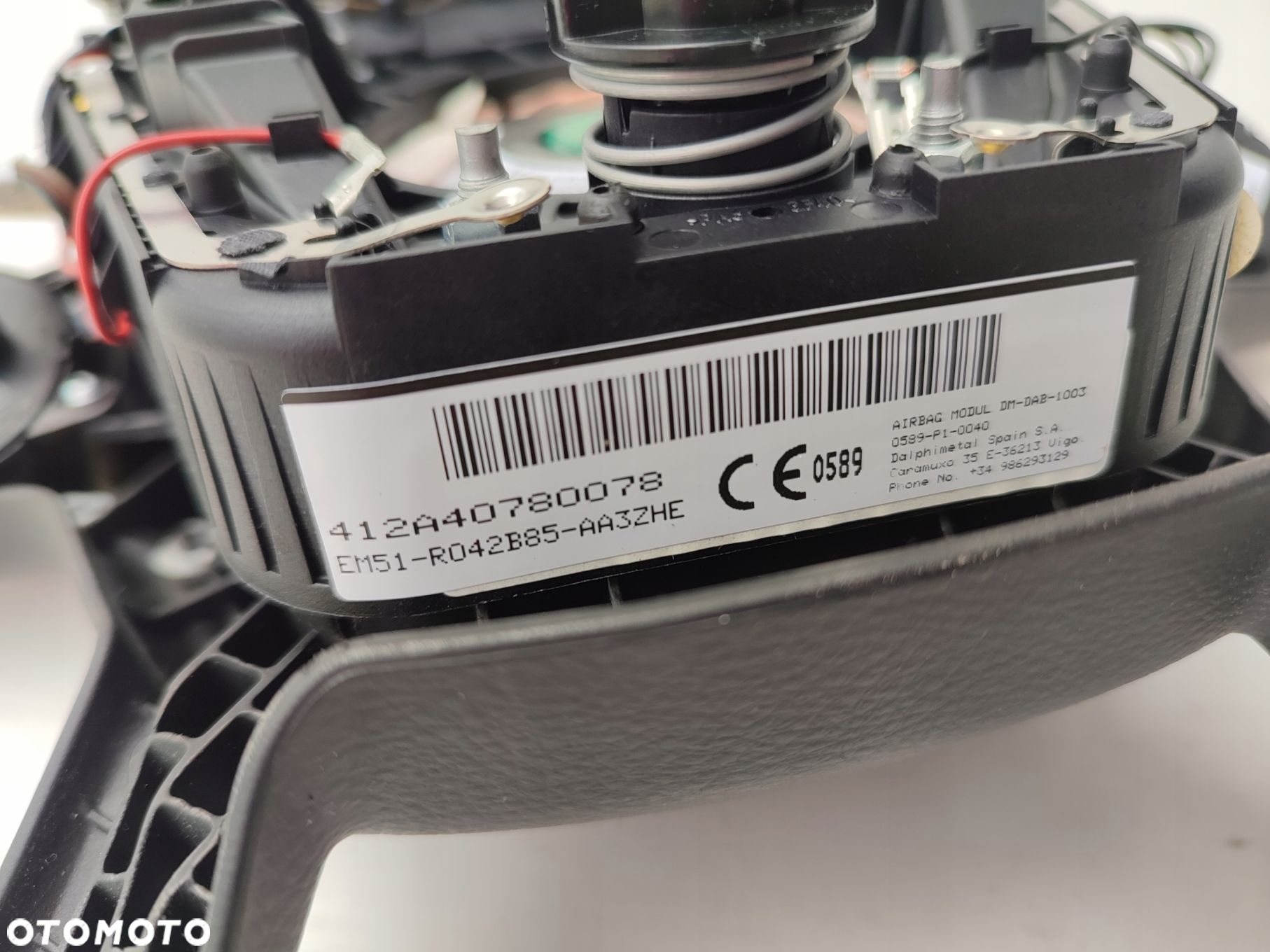 AIRBAG poduszka kierowcy FORD FOCUS MK3 EM51-R04B85-AA3ZHE - 9