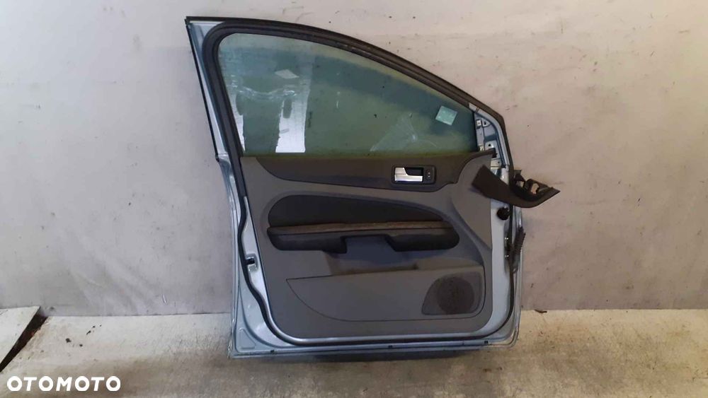 / DRZWI PRZÓD PRZEDNIE LEWE FORD FOCUS MK.2 2 II LIFT FL NIEBIESKIE BŁĘKITNE - 5