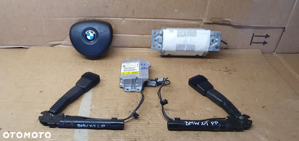 Zestaw poduszek AIRBAG pasy poduszki sensor napinacze BMW X1 E84 Lift - 1