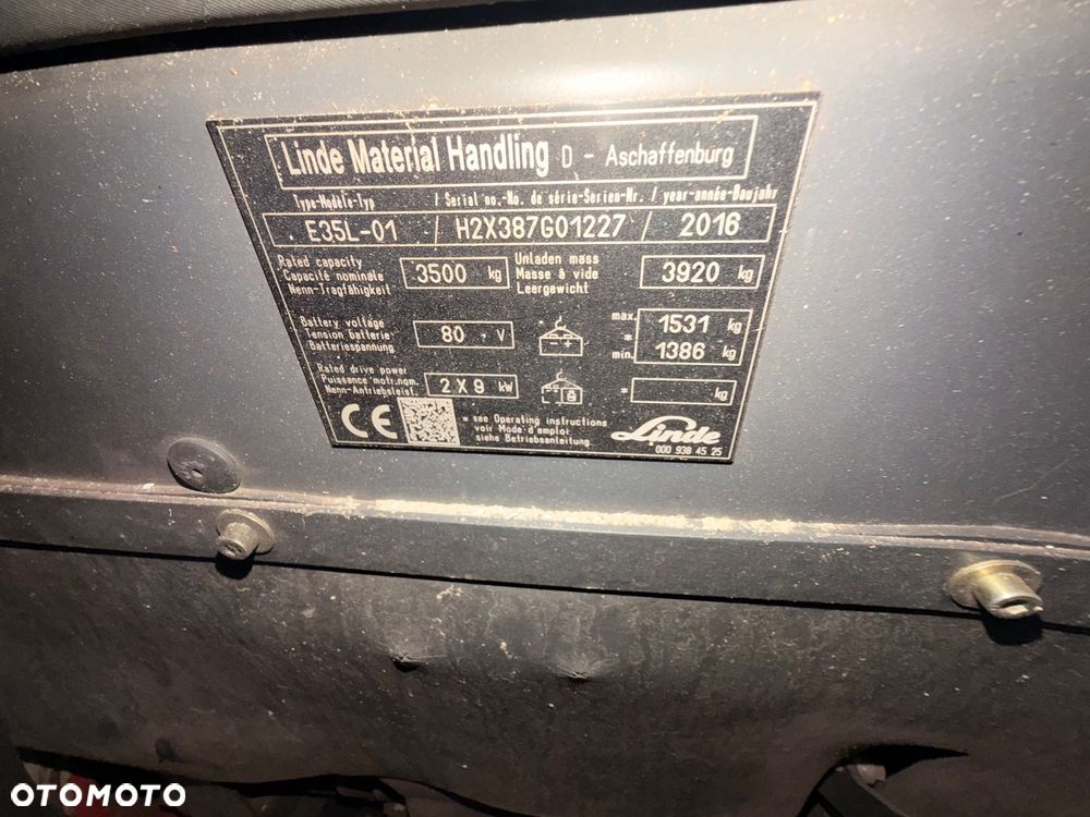 Linde E35L-01 - 8