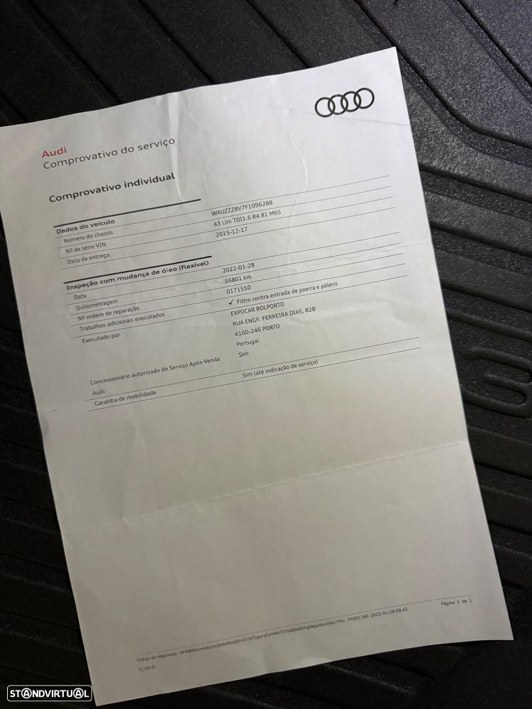 Audi A3 Sportback 1.6 TDI (clean diesel) Ambition - 34