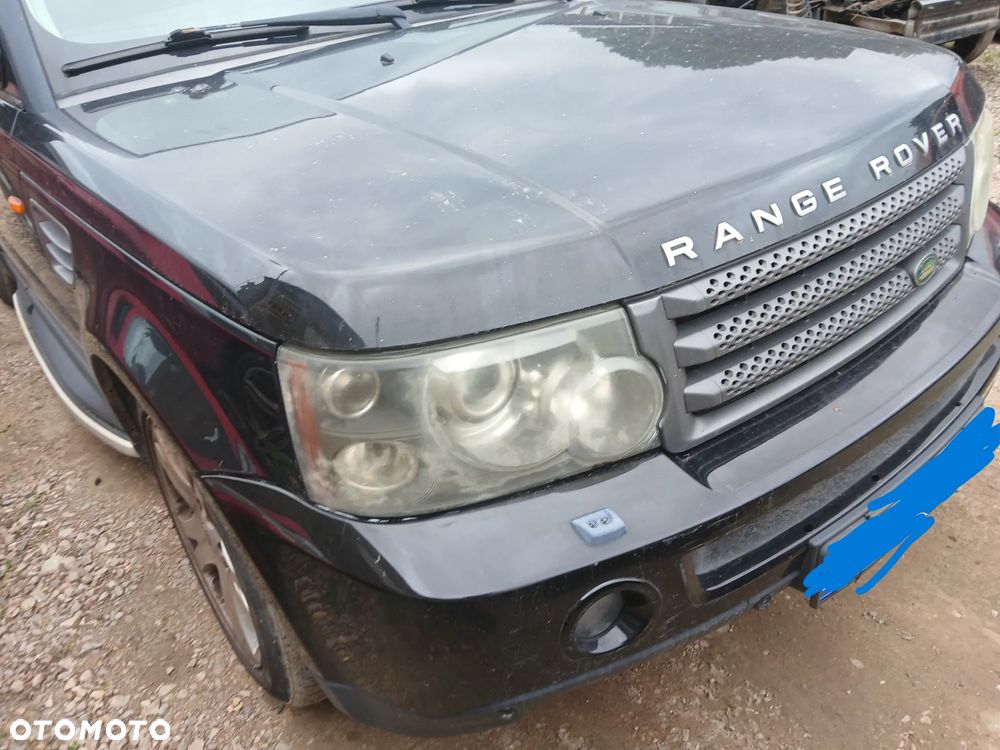 LAND ROVER SPORT L320 JAVA BLACK maska pokrywa silnika klapa bagażnika zderzak lampa reflektor - 3