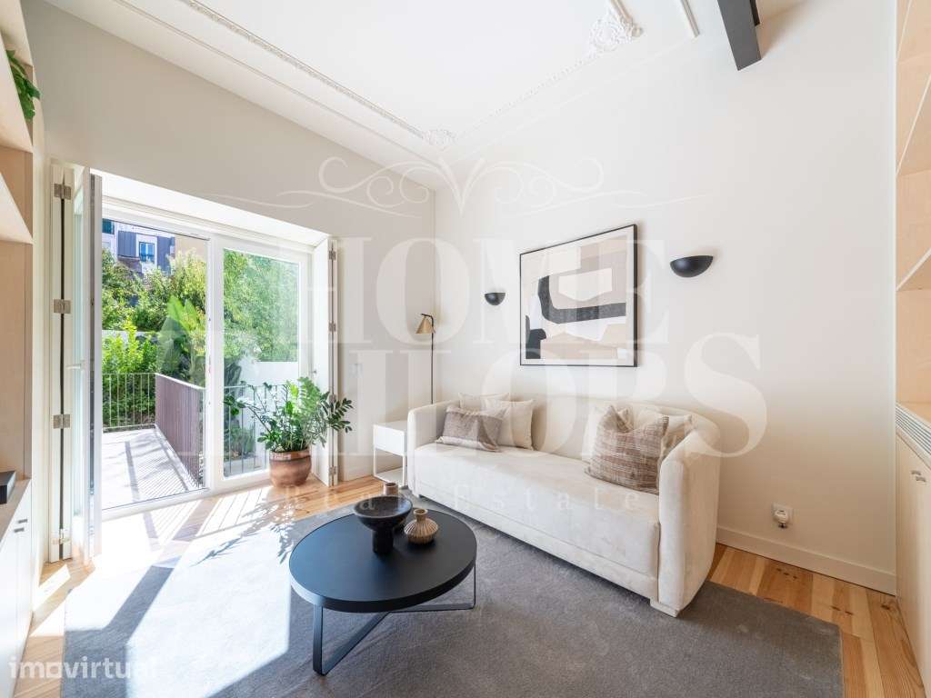 Apartamento T2 a estrear com espaço exterior privativo para arrenda...