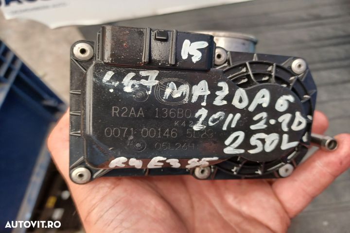 Clapeta acceleratie R2AA136B0 R2AA136B0 Mazda 6 GH [facelift] [2009 - - 4