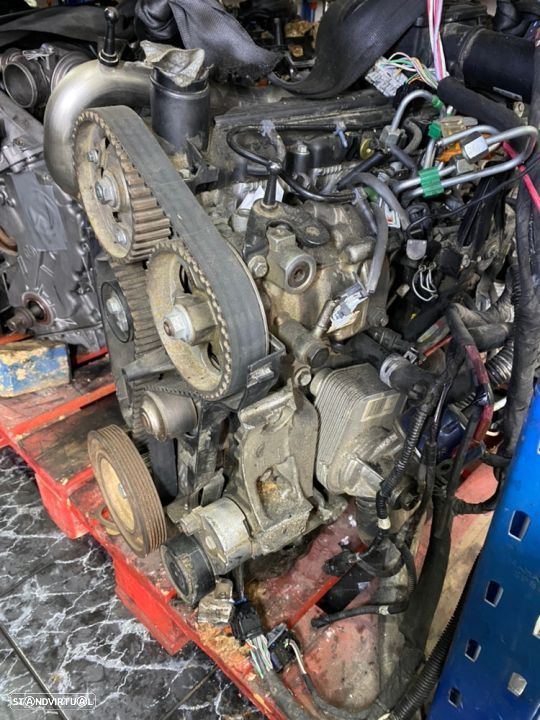 Motor K9K800 Renault Kangoo II 2 1.5 Dci Motor completo S/Injetores GARANTIA Note: carter partido - 1