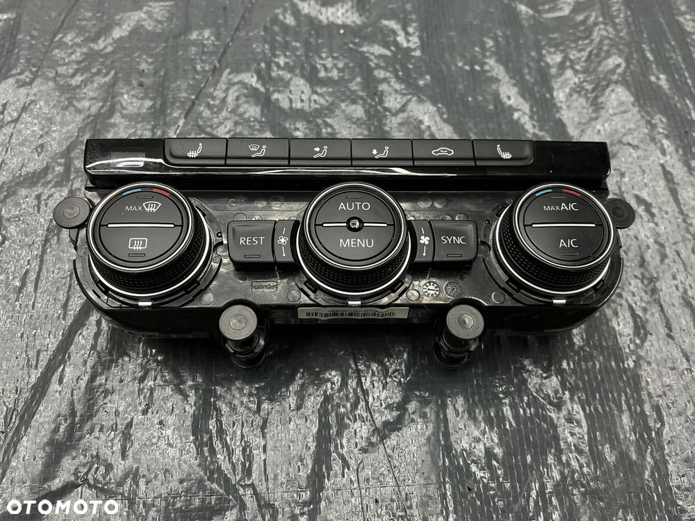 VW panel sterownik klimatyzacji przełącznik 5G0907044AH - 3
