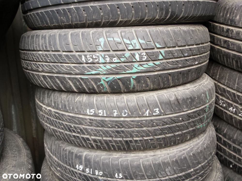 13” - CONTINENTAL - 155/70 r13 cali - LETNIE  Opony - stan: BDB + GWARANCJA !! + możliwy  MONTAŻ !! - 2