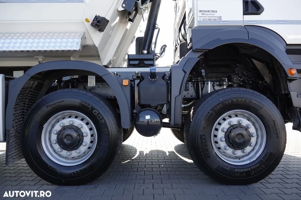 MAN TGS 41.480 / 8x8 / BASCULANĂ SPATE / MANUAL / NOU NOU / KH-KIPPER / - 25