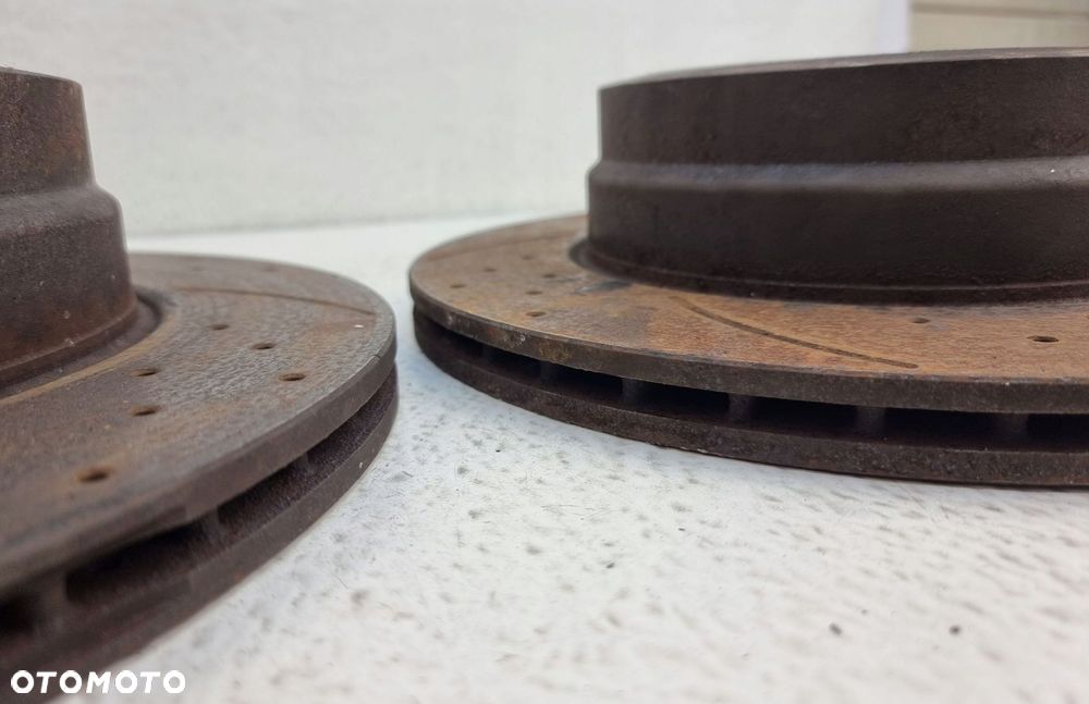 bmw x5 e70 lift 10-13 3.0 diesel n57d tarcza tarcze hamulcowe tył 320mm - 4