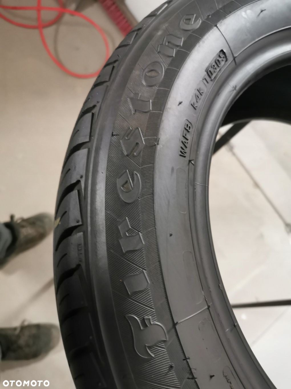 1x firestone firehawk tz200 185/60r14 opona letnia 6mm 5007 - 3