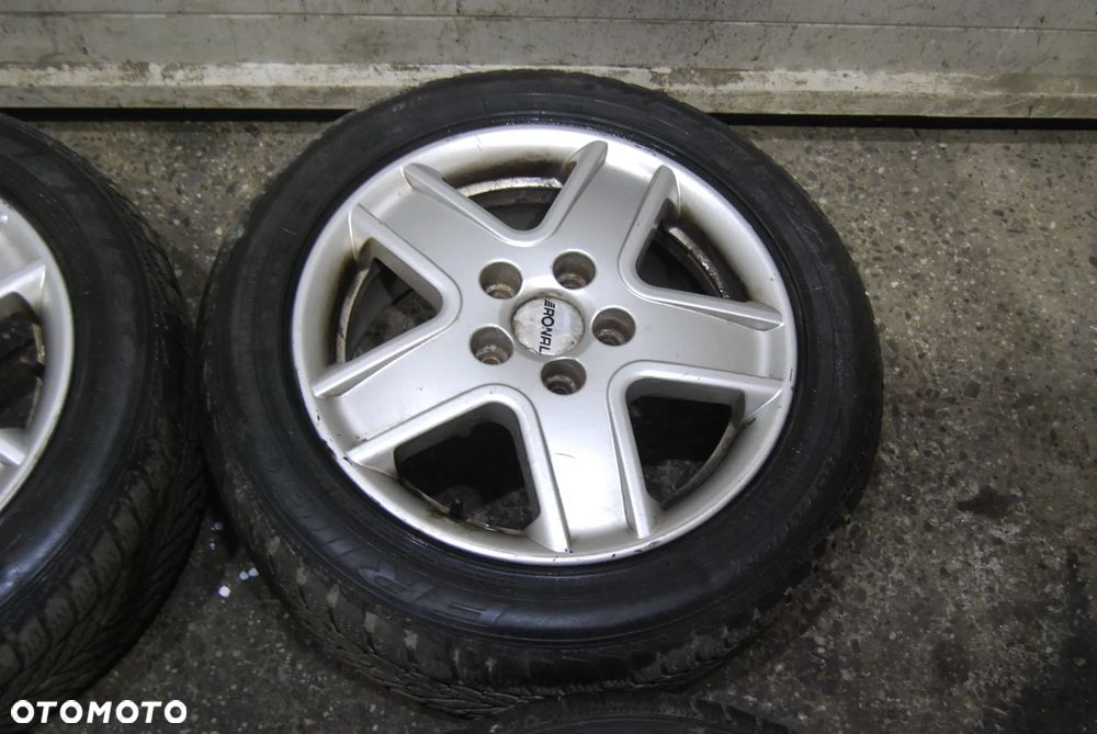 KOŁA FELGI ALUMINIOWE 205/55R16 5X112 7J ET59 OPONY ZIMOWE 7M3601025A VW SHARAN MK I LIFT SEAT SKODA AUDI - 4