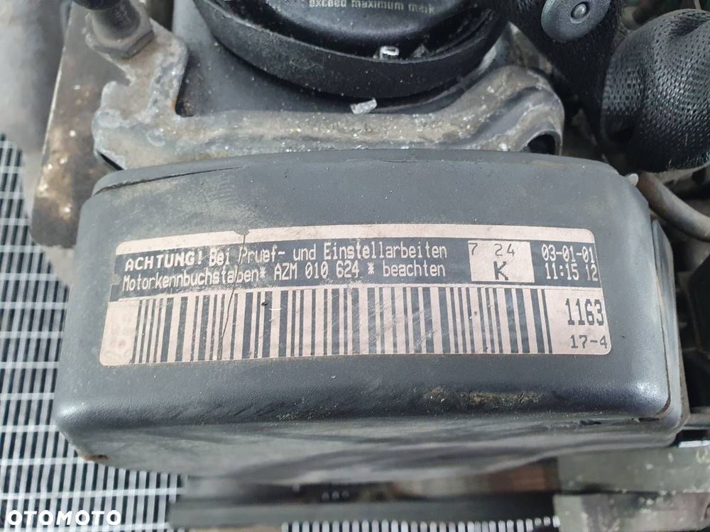 SILNIK KOMPLETNY VW PASSAT B5 2.0 115KM BENZYNA AZM - 3