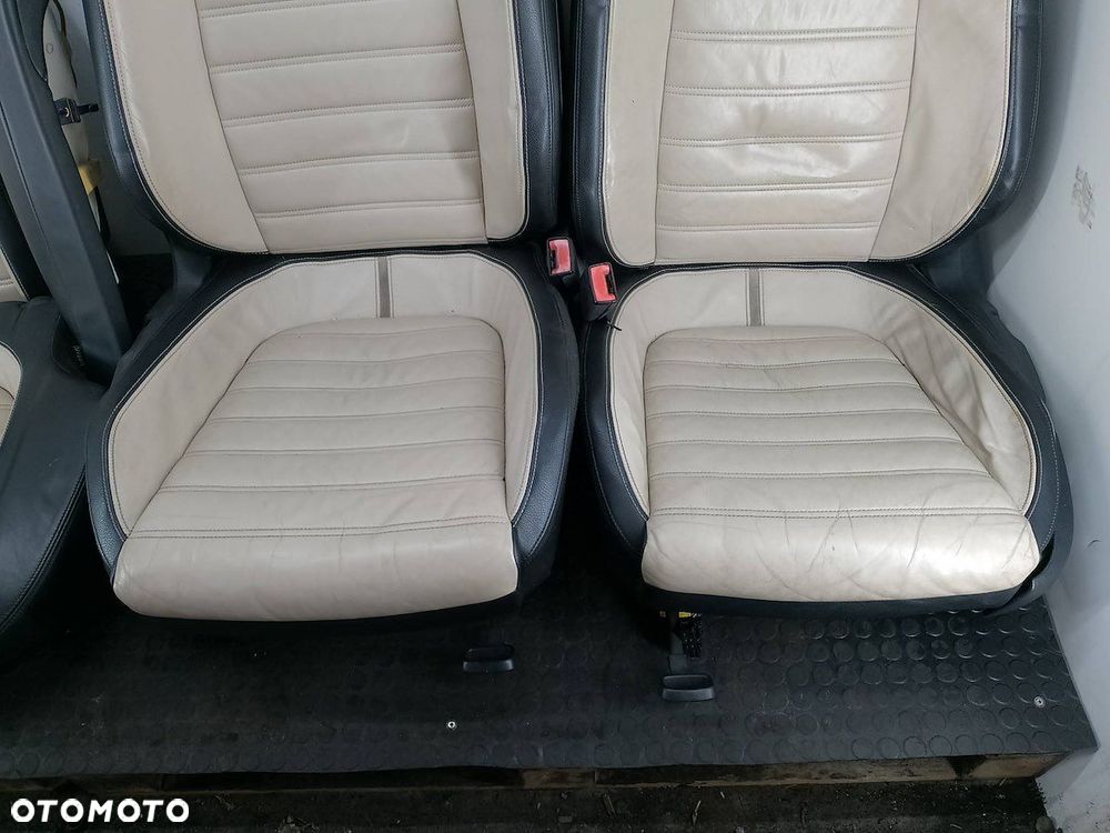 FOTELE KANAPA BOCZKI SKÓRA KOMPLET VW PASSAT CC - 10
