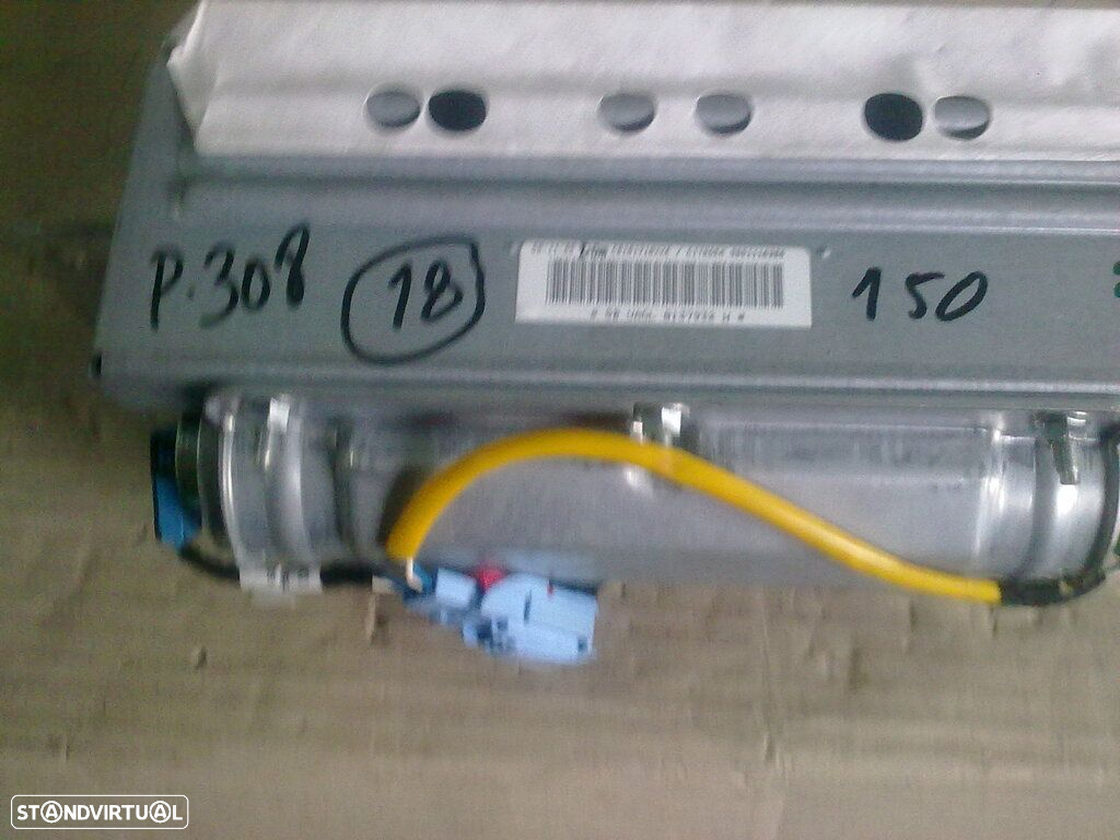 Airbag Passageiro 9651116380 0137932 PEUGEOT 308 - 2
