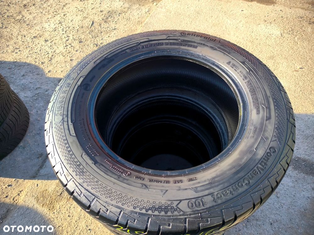 215/65R16C 109/107T 16 C Opony Letnie Lato CONTINENTAL ContiVanContact 100 7,5mm Legnica ALU-RAD 20-21r. 215/65 - 7