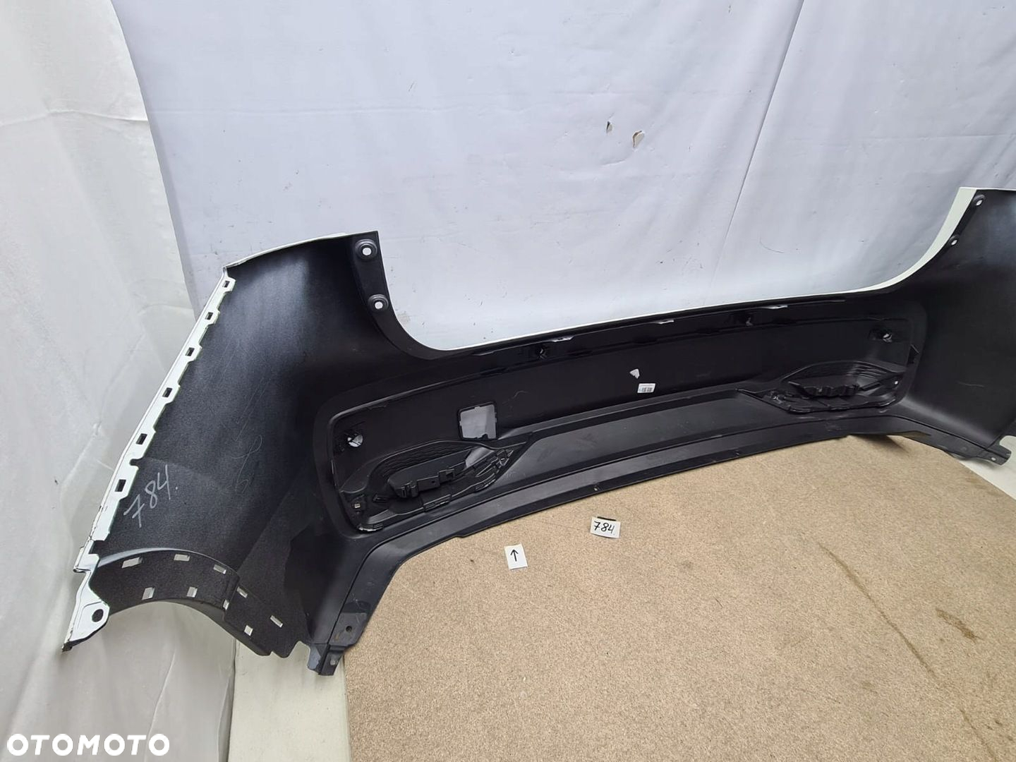 NISSAN QASHQAI II 2 J11 ZDERZAK TYŁ TYLNY PDC - 7