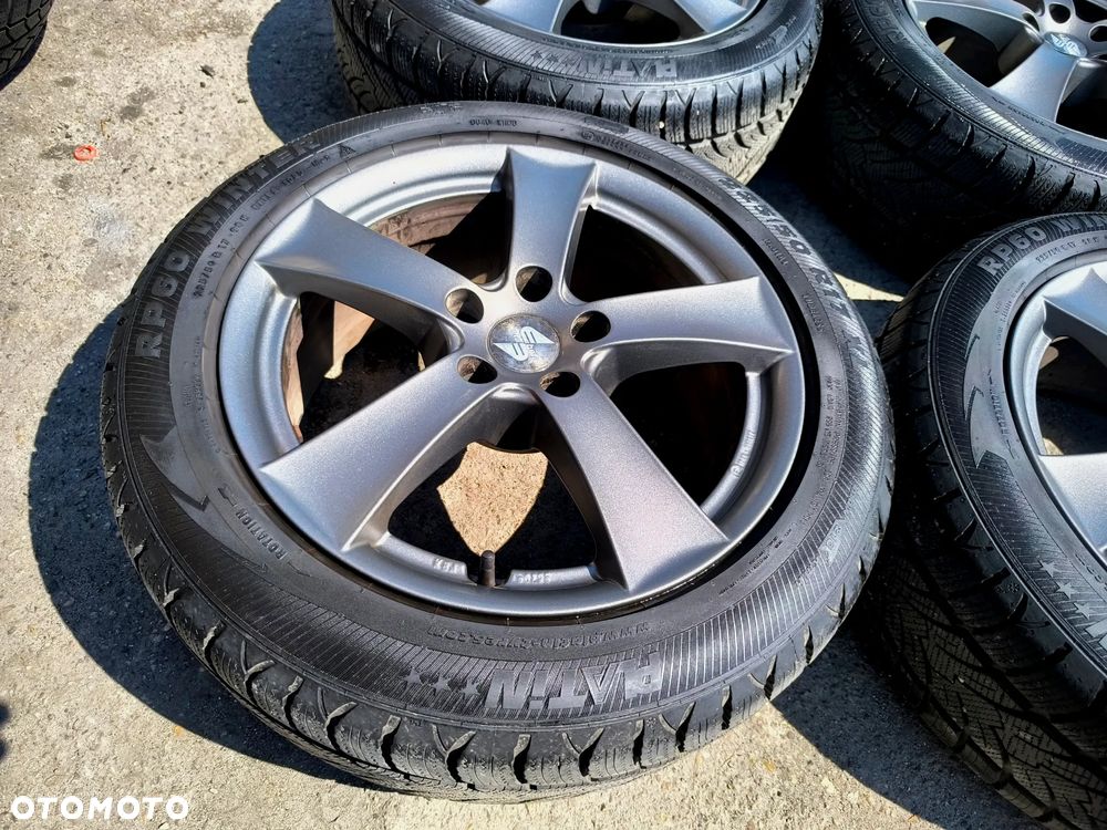 5x112 Alufelgi Felgi Aluminiowe 17 Koła Zimowe Zima AUDI Q3 Q2 A4 B6 B7 B8 A6 C6 C7 SEAT Exeo Skoda Superb Yeti Kodiaq Vw PASSAT Tiguan Mercedes BMW Legnica ALU-RAD 8,5mm J.NOWE 225/50 22r. - 9