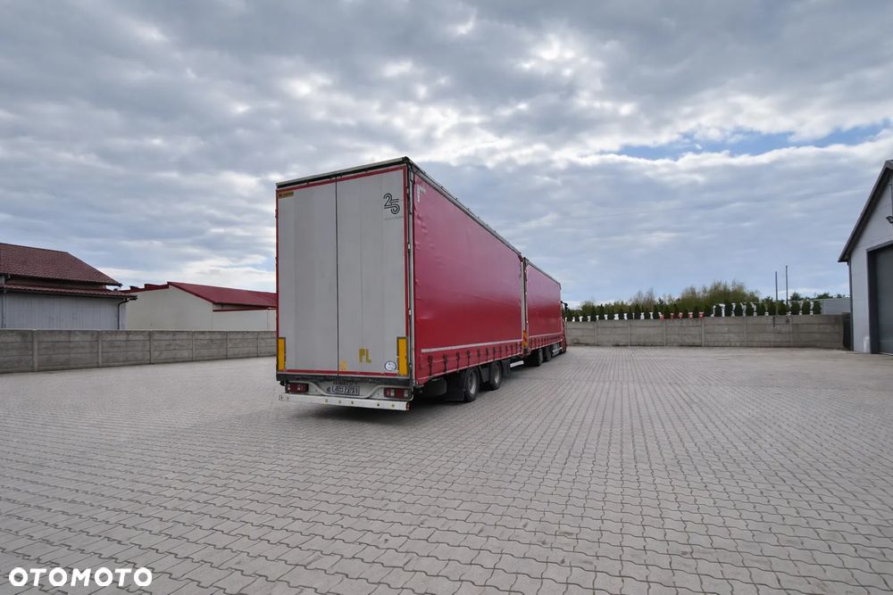 Scania S500 Tandem 2021 + Wielton | Zestaw przestrzenny |Podnoszona oś - 8