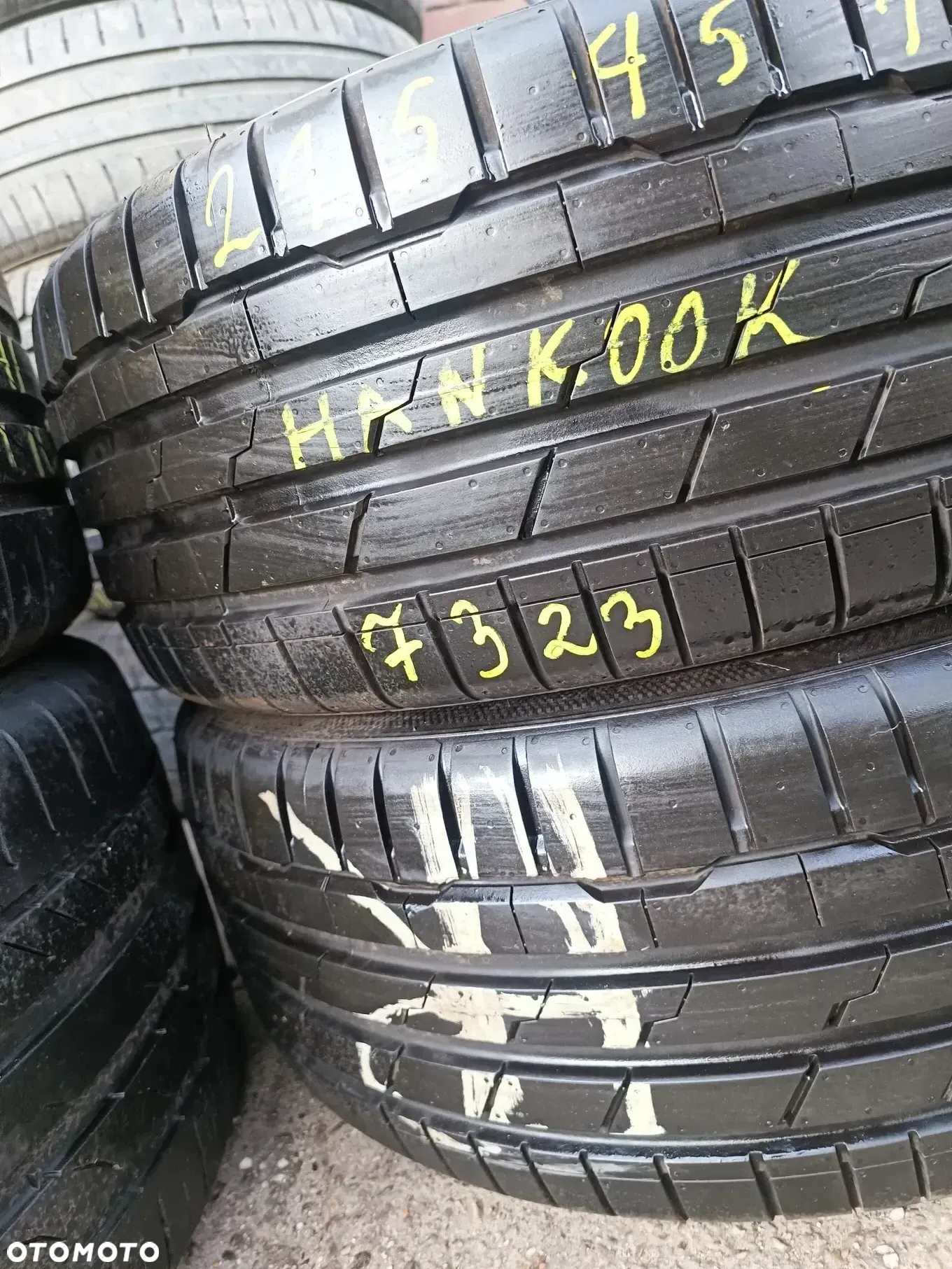 215/45R18 ZR18 93Y XL Opony Letnie Lato Hankook Ventus S1 Evo 3 7,5mm jak Nowe Legnica 23r. ALU-RAD 215/45 - 2