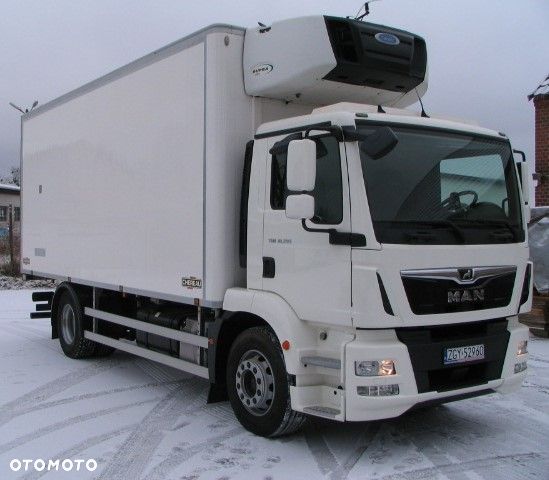 MAN TGM 18.290 / Chłodnia CHEREAU / 3 rury do półtusz / CARRIER SUPRA 1150 - 1