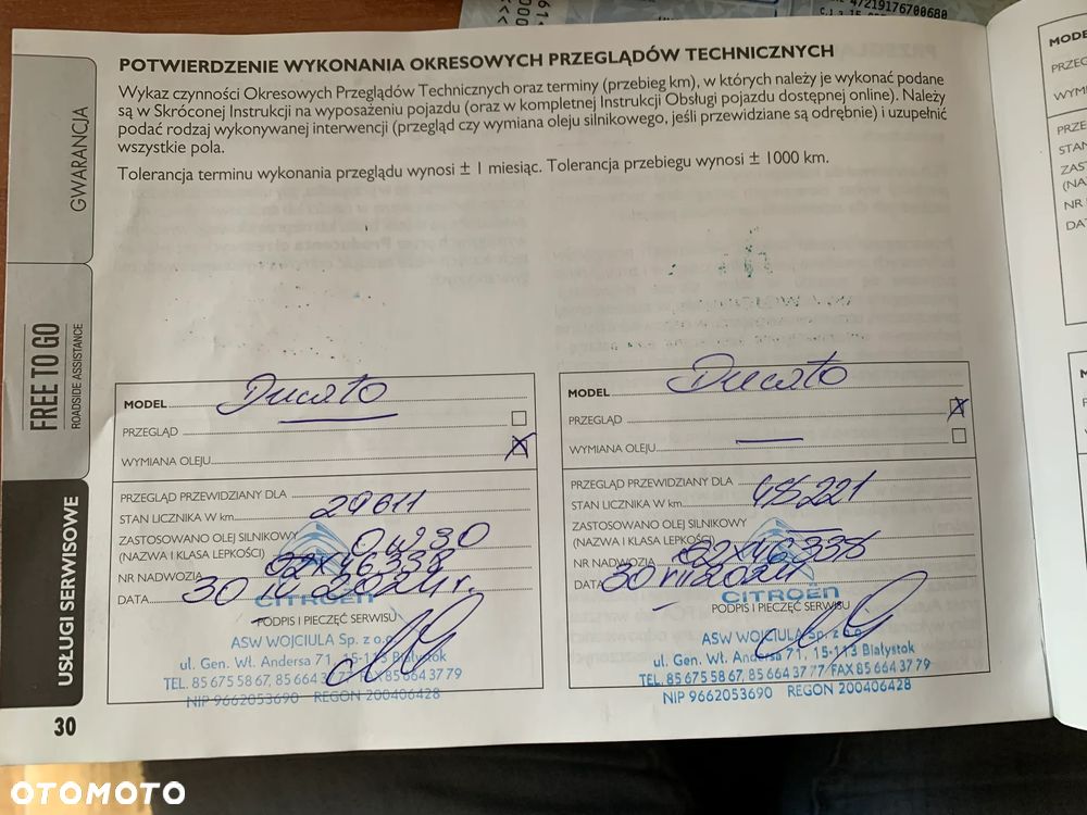 Fiat DUCATO WINDA DHOLLANDIA DMC3.5t ŁADOWNOŚĆ 800KG KONTENER PLUS DRZWI BOCZNE - 7