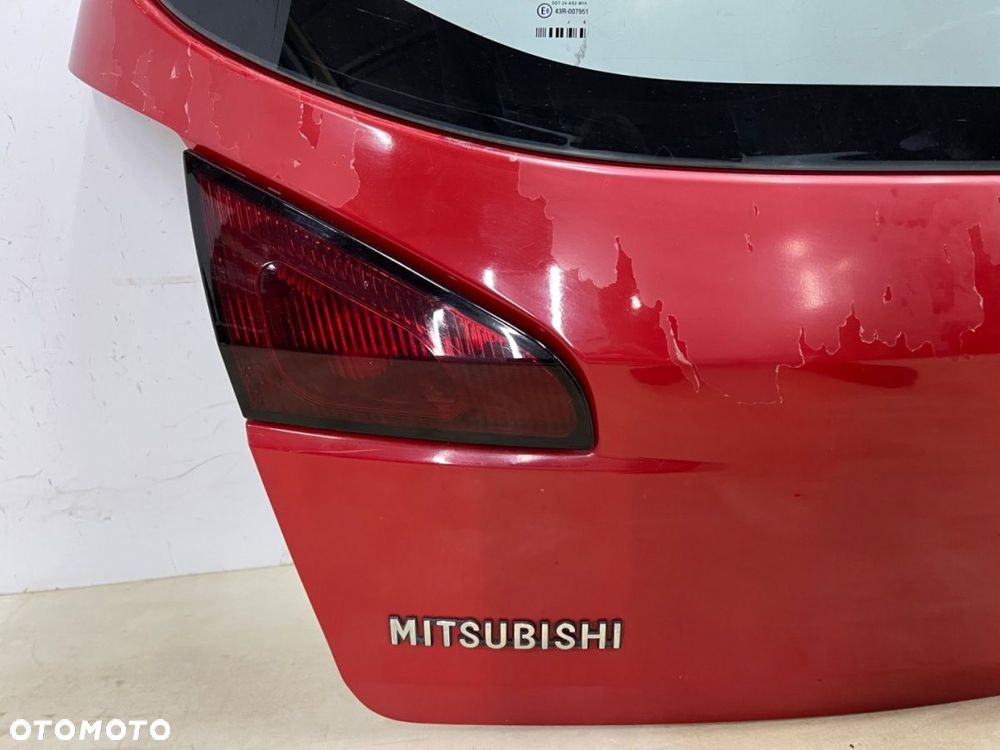 Klapa bagażnika MItsubishi Colt 6 VI Z30 04-12r. 3 Drzwi 3D tylna P04 - 10
