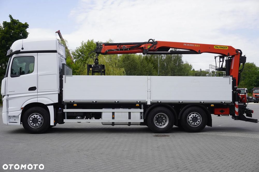 Mercedes-Benz Actros 2545 MP5 / 90 tys. km / HDS Palfinger PK 18.001L SLD A / oś skrętna / 3 szt._259267 - 6