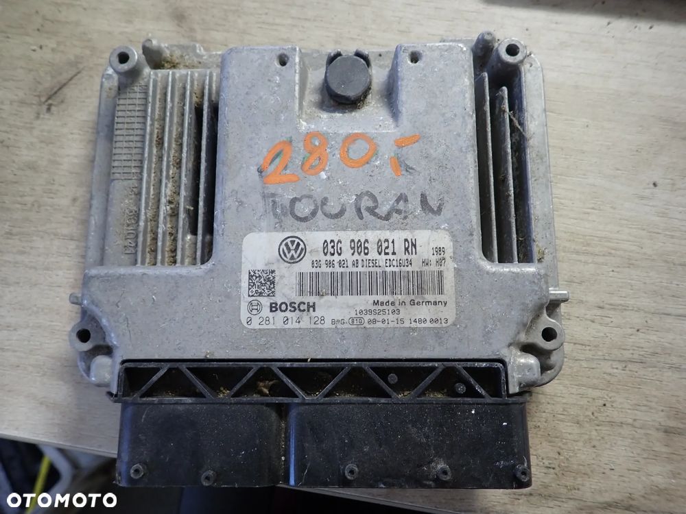 VOLKSWAGEN KOMPUTER STEROWNIK SILNIKA 03G906021RN