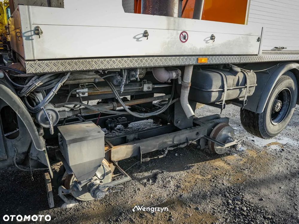 MAN MAN 14.170F Podnośnik koszowy - pojazd dwudrogowy do obsługi sieci trakcyjnej - 21