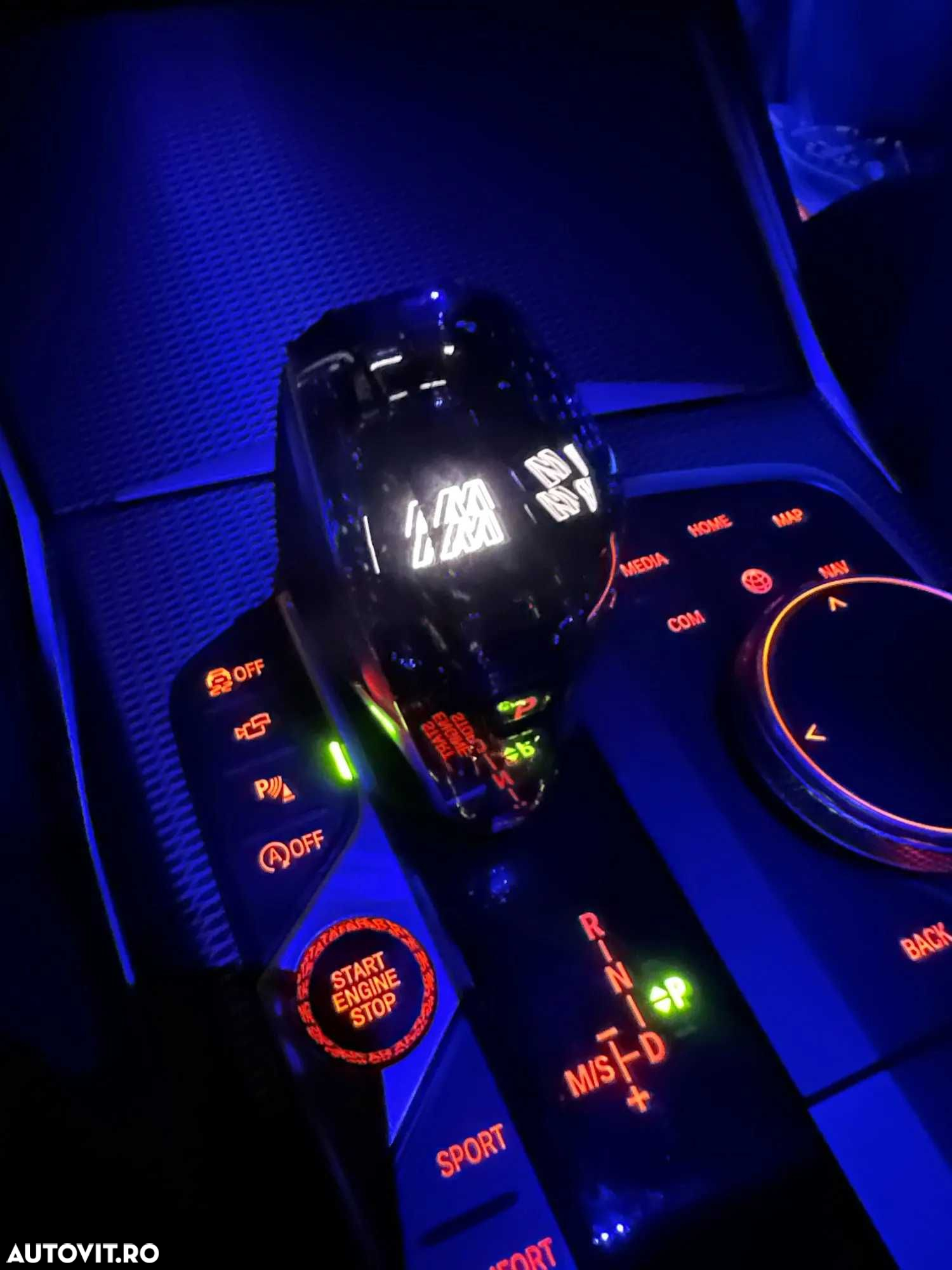 Buton Pornire Start Stop Cristal BMW Seria G, G20 G05 G06 G07 14 15 22 - 3