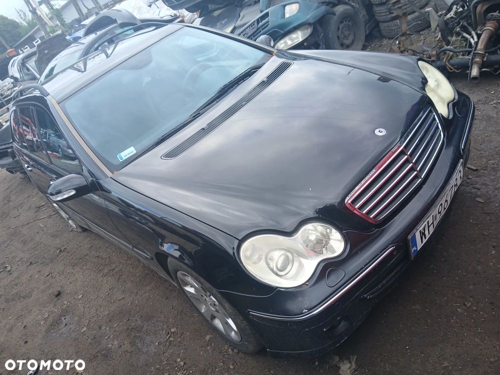 mercedes w203 c klasa c197 maska zderzak lampa grill błotnik drzwi zbiornik paliwa szyba - 1