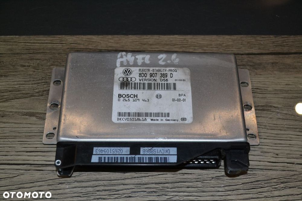 VW AUDI STEROWNIK ESP 8D0907389D 0265109463 - 1