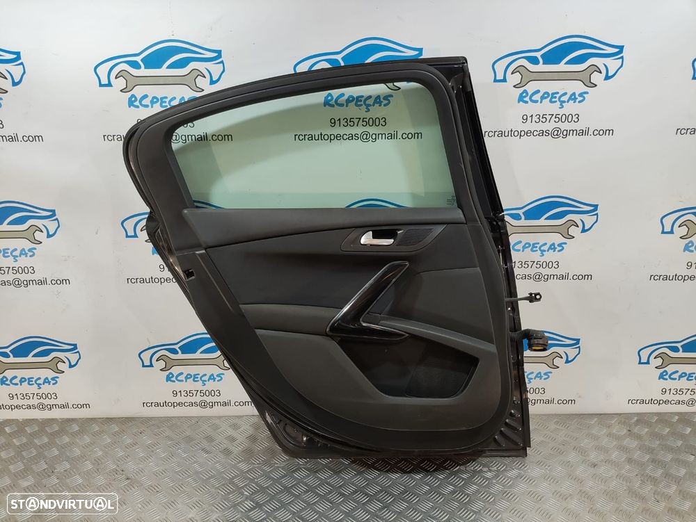 PORTA PORTAS TRASEIRA TRÁS ESQUERDA PEUGEOT 508 I 1 MK1 8D SEDAN CARRO 9006S0 FECHO ELEVADOR MOTOR PUXADOR VIDRO - 3