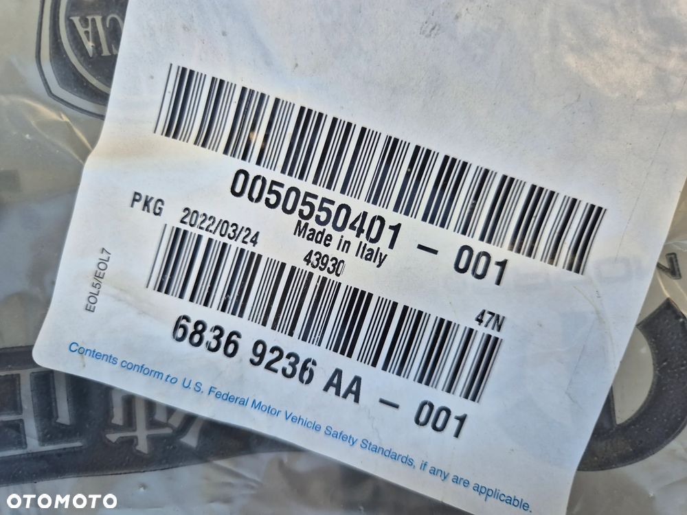 Płyta osłona podwozia lewy tył lewa tylna Alfa Romeo Stelvio 50550401 - 4