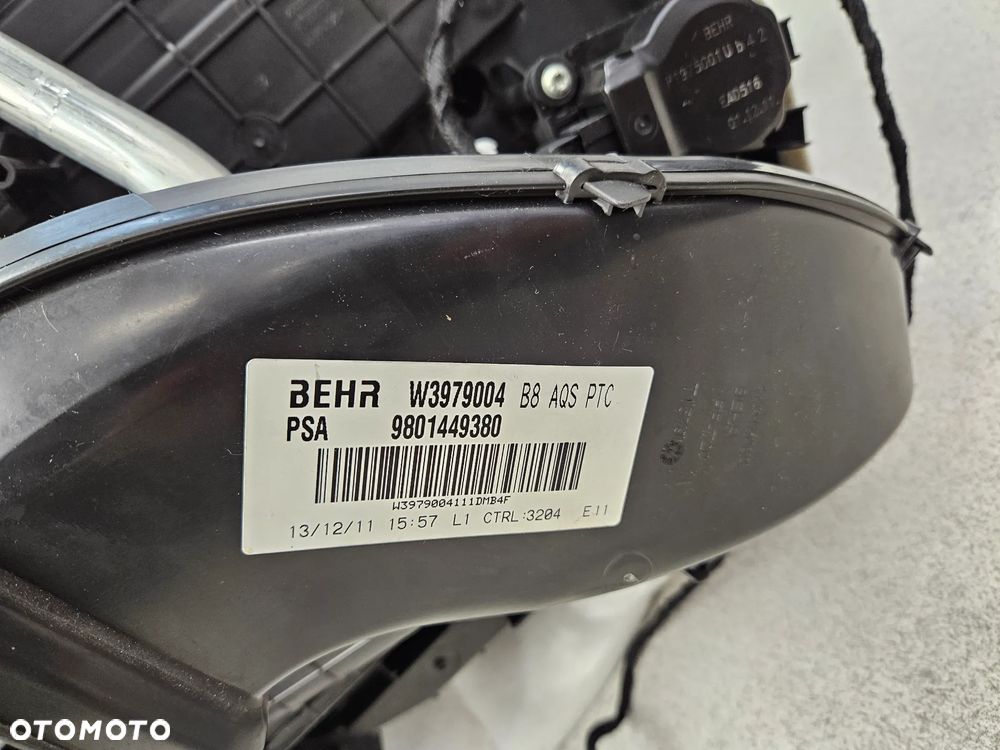 citroen ds5 nagrzewnica dmuchawa 9801449380 kompletna - 8