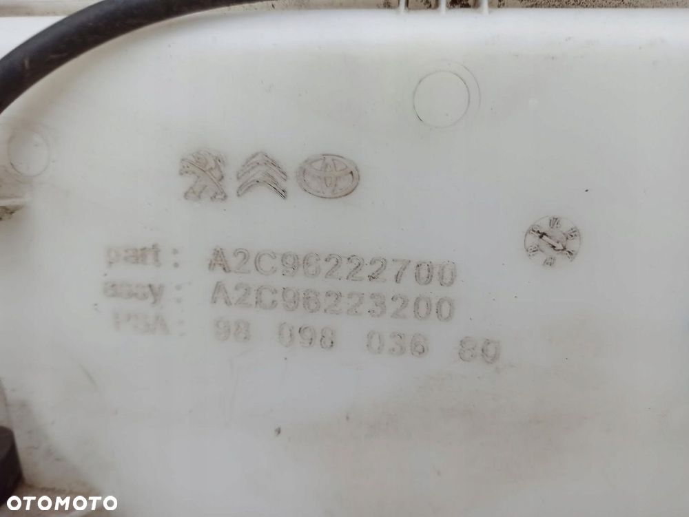 CITROEN JUMPY III EXPERT ZBIORNIK SPRYSKIWACZY KOMPLETNY IDEAŁ 9809803680 - 5