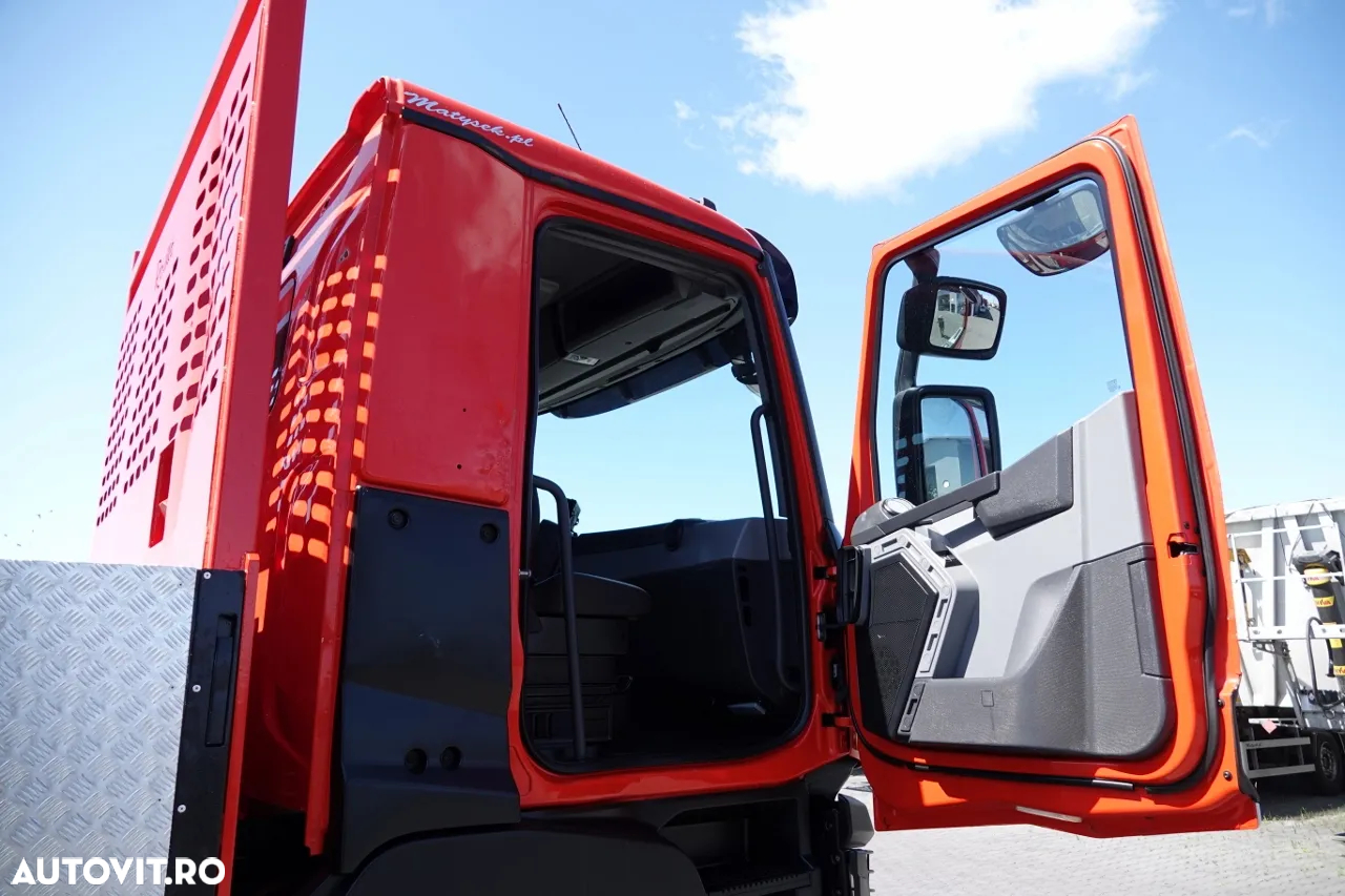 Renault C 430 / 8x4 / TRANSMISIE 7 M + HDS PALFINGER PK 2300-EH / EXTENSIE 15 M / PILOT / ROTATOR / IMPORTAT - 37