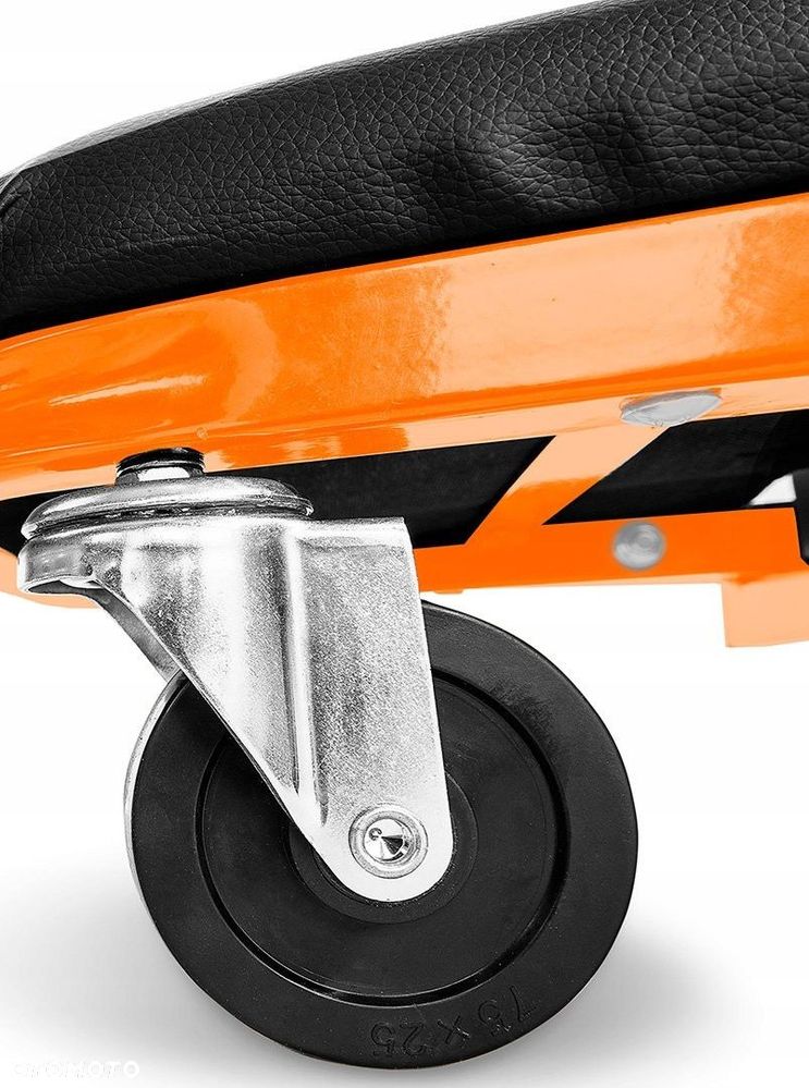 NEO TOOLS LEŻANKA WARSZTATOWA SKŁADANA TABORET SIEDZISKO 2w1 WÓZEK 11-601-1 - 7