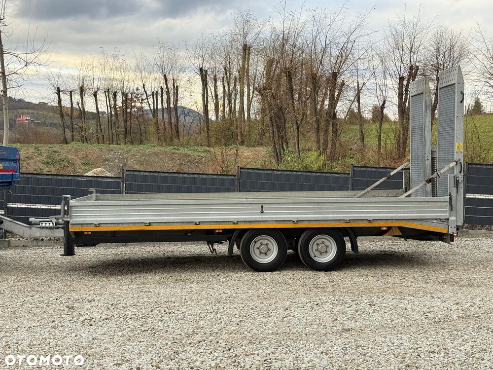 Schwarzmuller * Przyczepa do Przewozu Maszyn Koparek * Schwarzmuller Moslein * Najazdy * Jak NOWA - 6