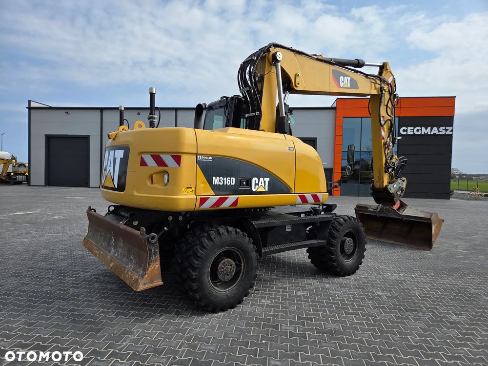 Caterpillar M 316 D / z Niemiec / Tylko 7500 mth / Instalacja pod System 3D Trimble / / - 4