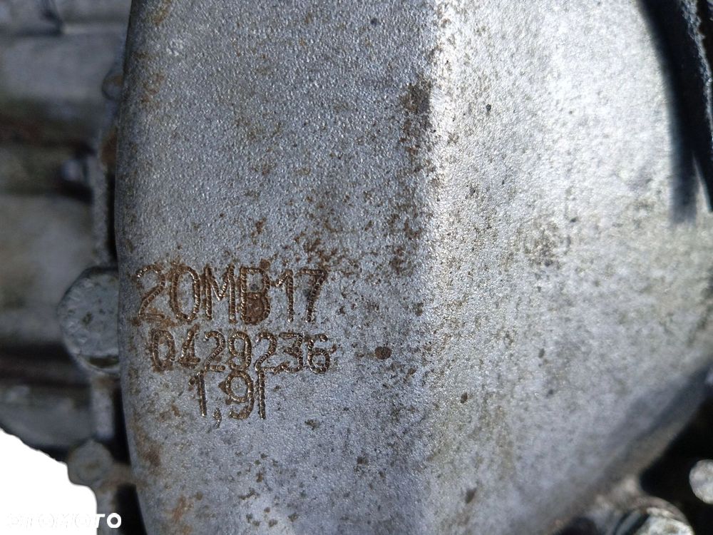 SKRZYNIA BIEGÓW CITROEN C5 II (2004-2008) 2.0 HDI 136KM 20MB17 - 3