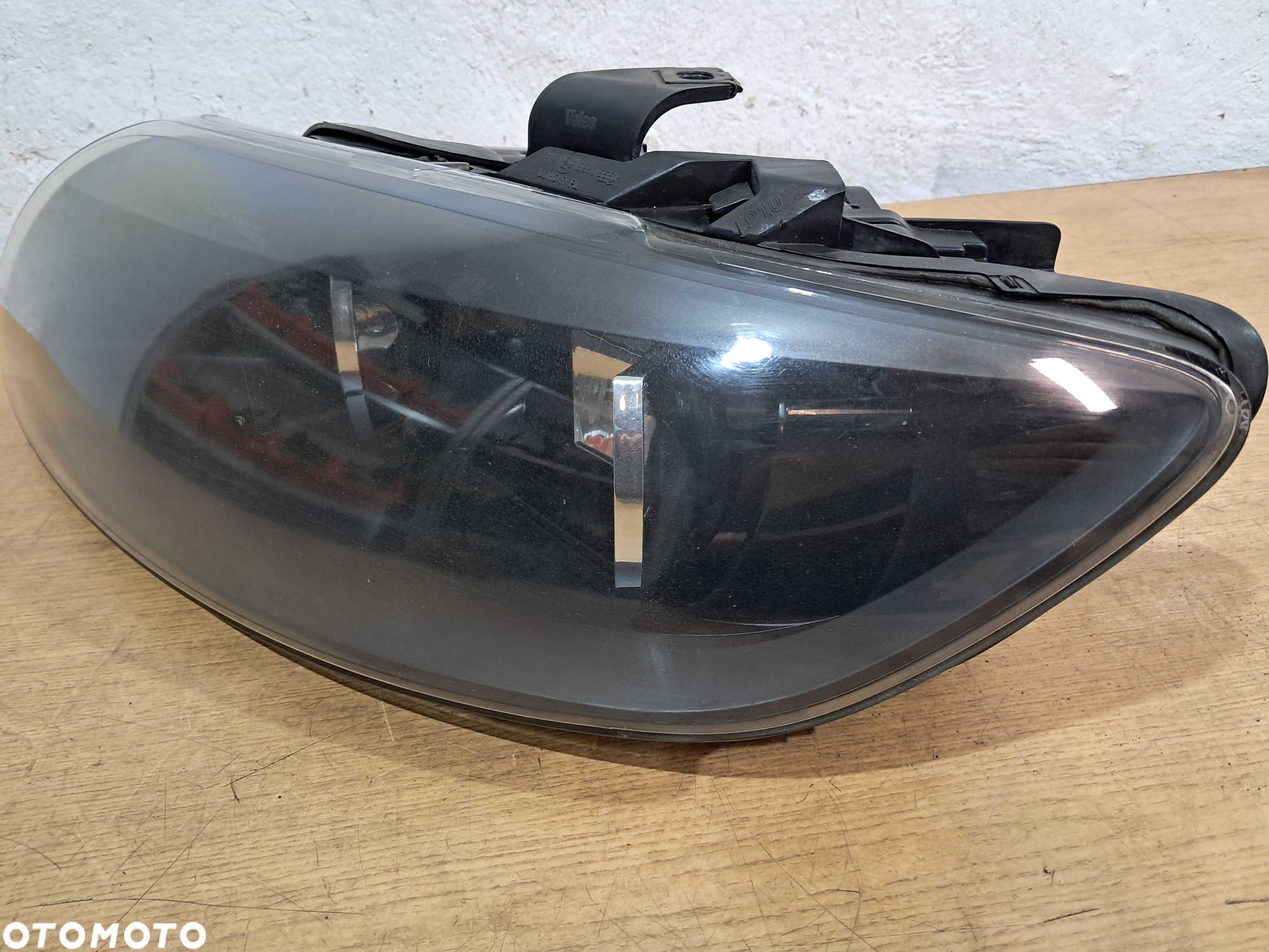 Lampa lampy reflektor reflektory AUDI Q7 4L prawa + lewa przód UK - 3