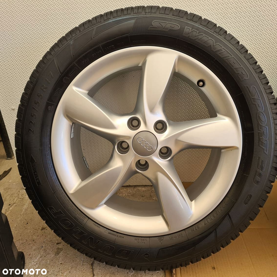 AUDI A6 Q3 KOŁA ZIMOWE ALUFELGI FELGI 17 - 8