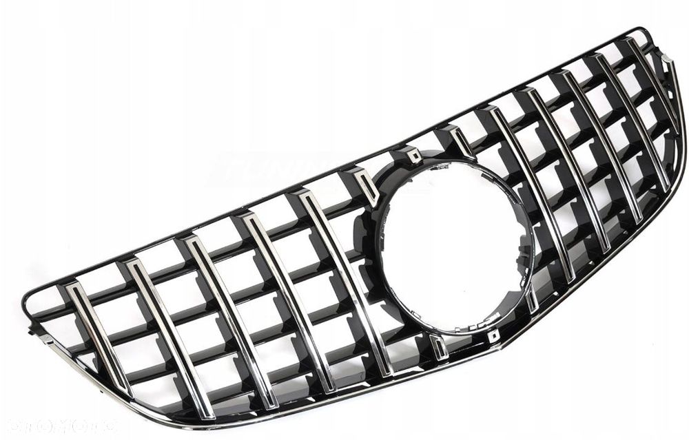 Atrapa Grill Kratka Tuning GTR Panamericana Mercedes E-klasa Coupe Lift 207 - 3