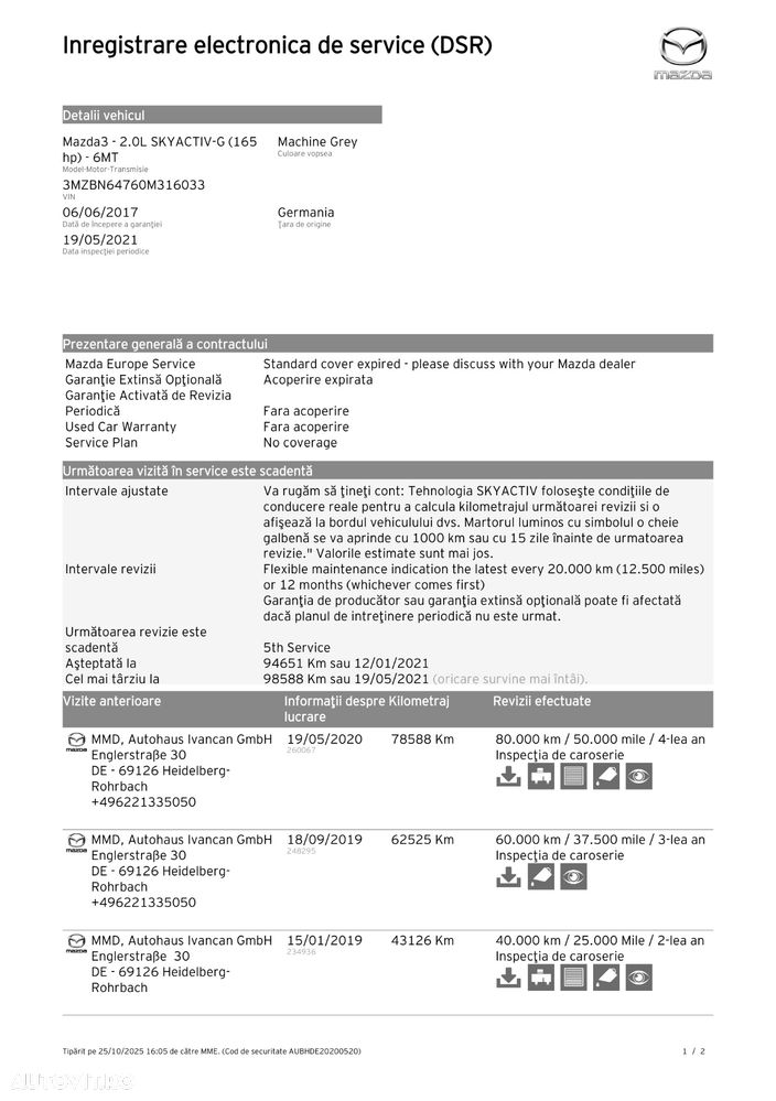 Mazda 3 SKYACTIV-G 165 Exclusive-Line - 8