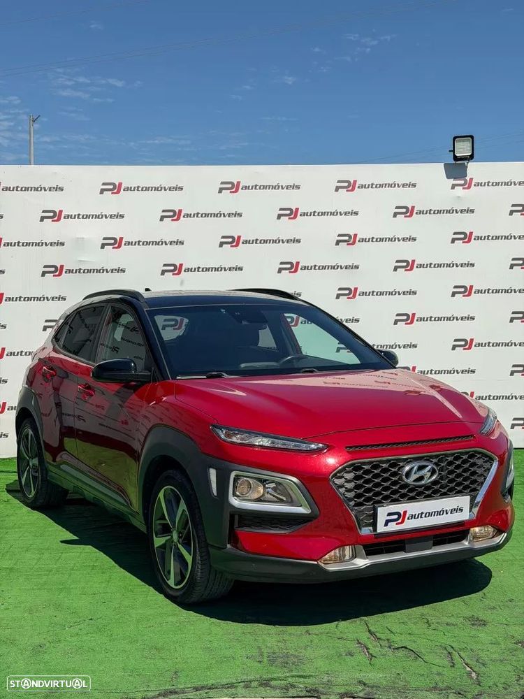 Hyundai Kauai 1.0 T-GDi Premium Pele/Tec.Vermelho - 4