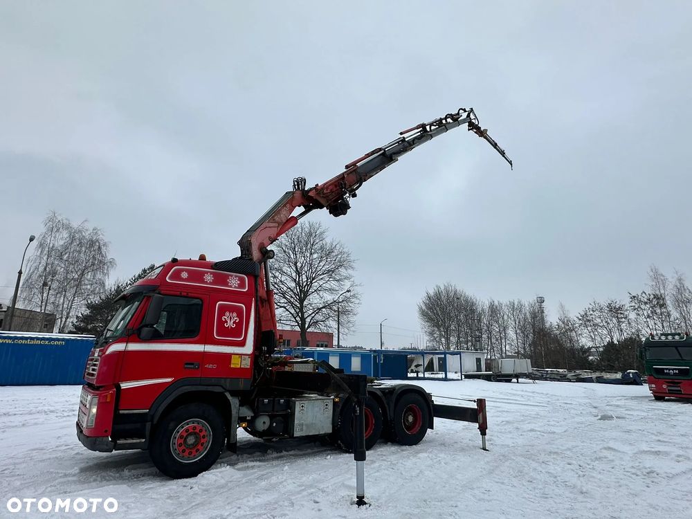 Volvo FM 420 6x4 żuraw 25 metrów - 19
