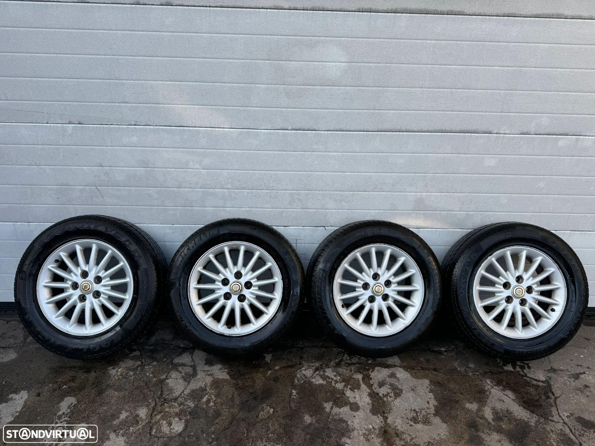 4 Jantes R16 Chrysler 5x114.3 com pneus 225/60R16 - 1